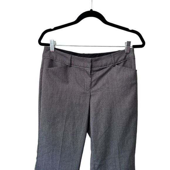 Express Editor Gray Wide Leg Office Professional Business Pants Size 4 - Picture 2 of 9